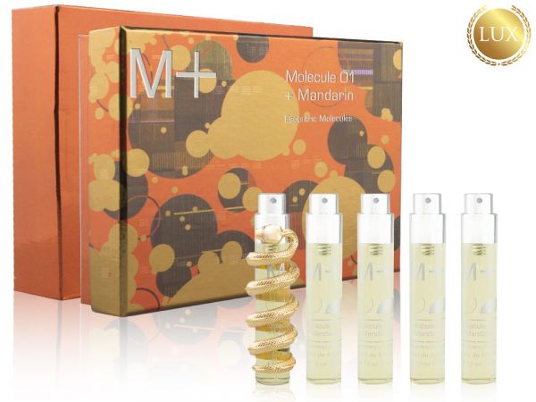 Set Escentric Molecules Molecule 01 + Mandarin, Edp, 5x12 ml (LUX UAE) wholesale